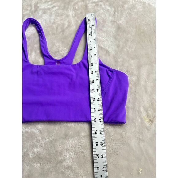 Free People x Hatch NEW Never Better Square Neck Flourescent Berry Bra Medium - Picture 5 of 5